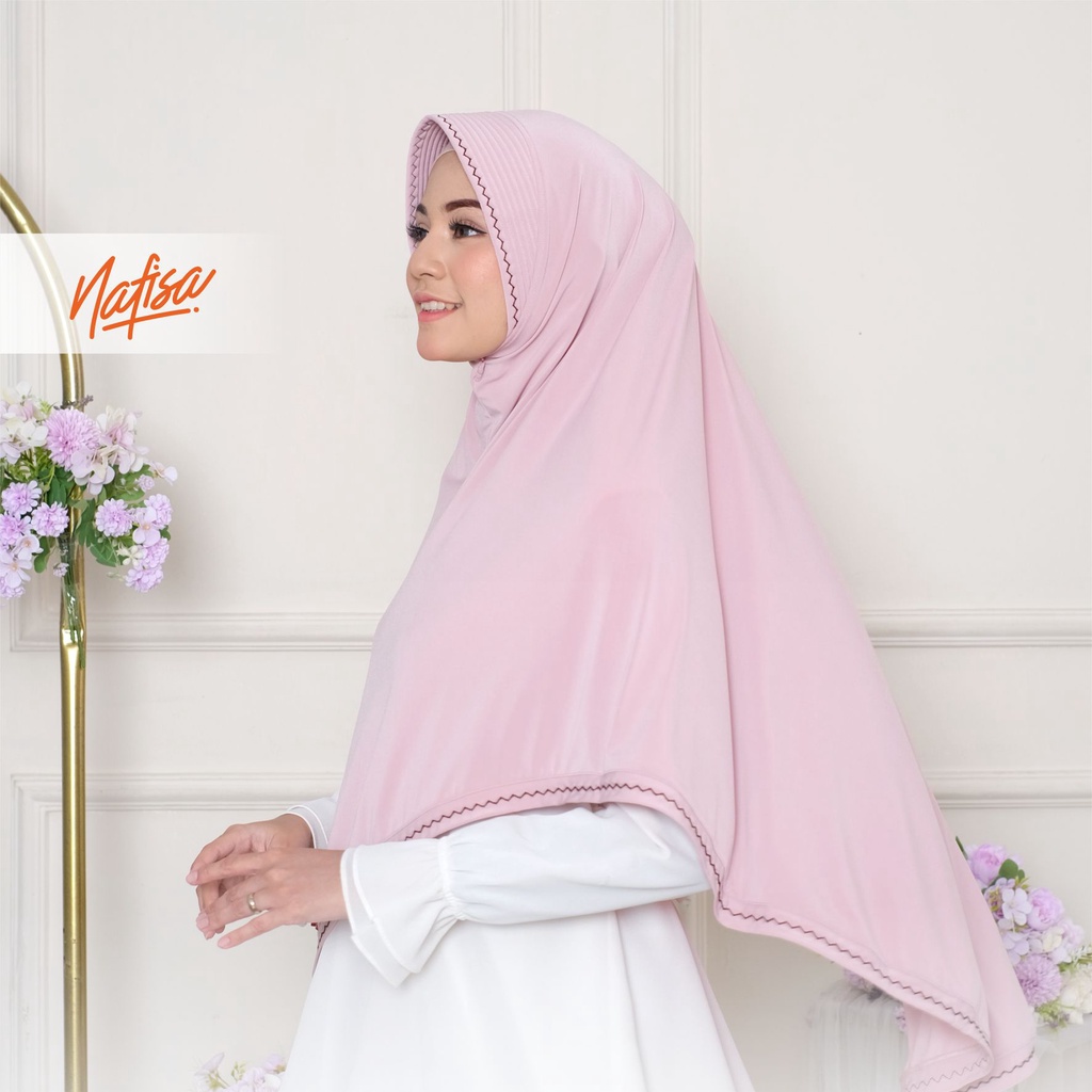 Nafisa Belvana - Jilbab Instan Jumbo Syar'i (Size L & XL)-4