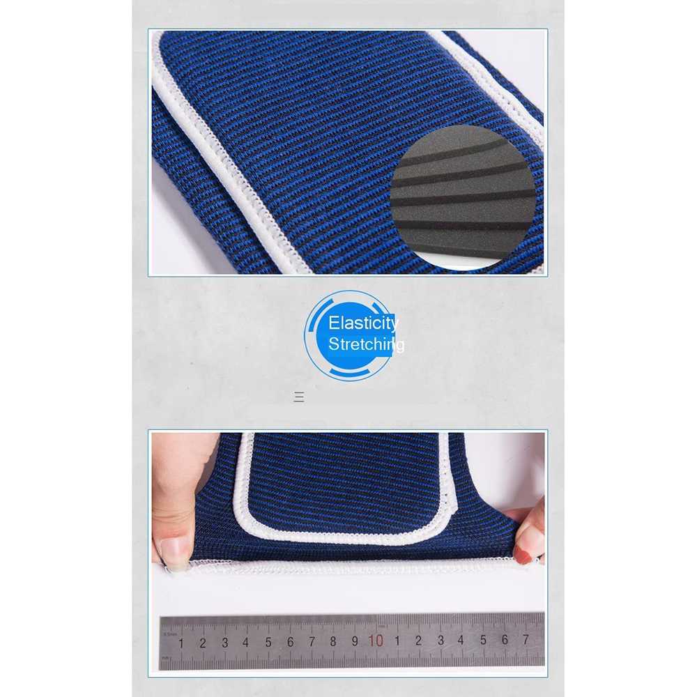 Pelindung Siku Tangan Safety Elbow Support Pad 2PCS Size M / Deker Dekker Decker Pelindung Siku Sikut Tangan Futsal Anak Motor Trail Olahraga Gym Fitnes / Penyangga Siku Tangan Patah / Pelindung Siku Badmintoon Basket Futsal Kiper Sepeda Murah Original