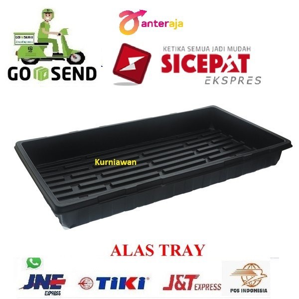 Nampan semai / Alas Tray / Traypot biji benih nampan baki seedling / Nampan Tanaman / Nampan Semai