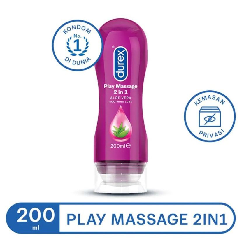 DUREX PLAY MASSAGE 2 IN 1 200ML PELUMAS