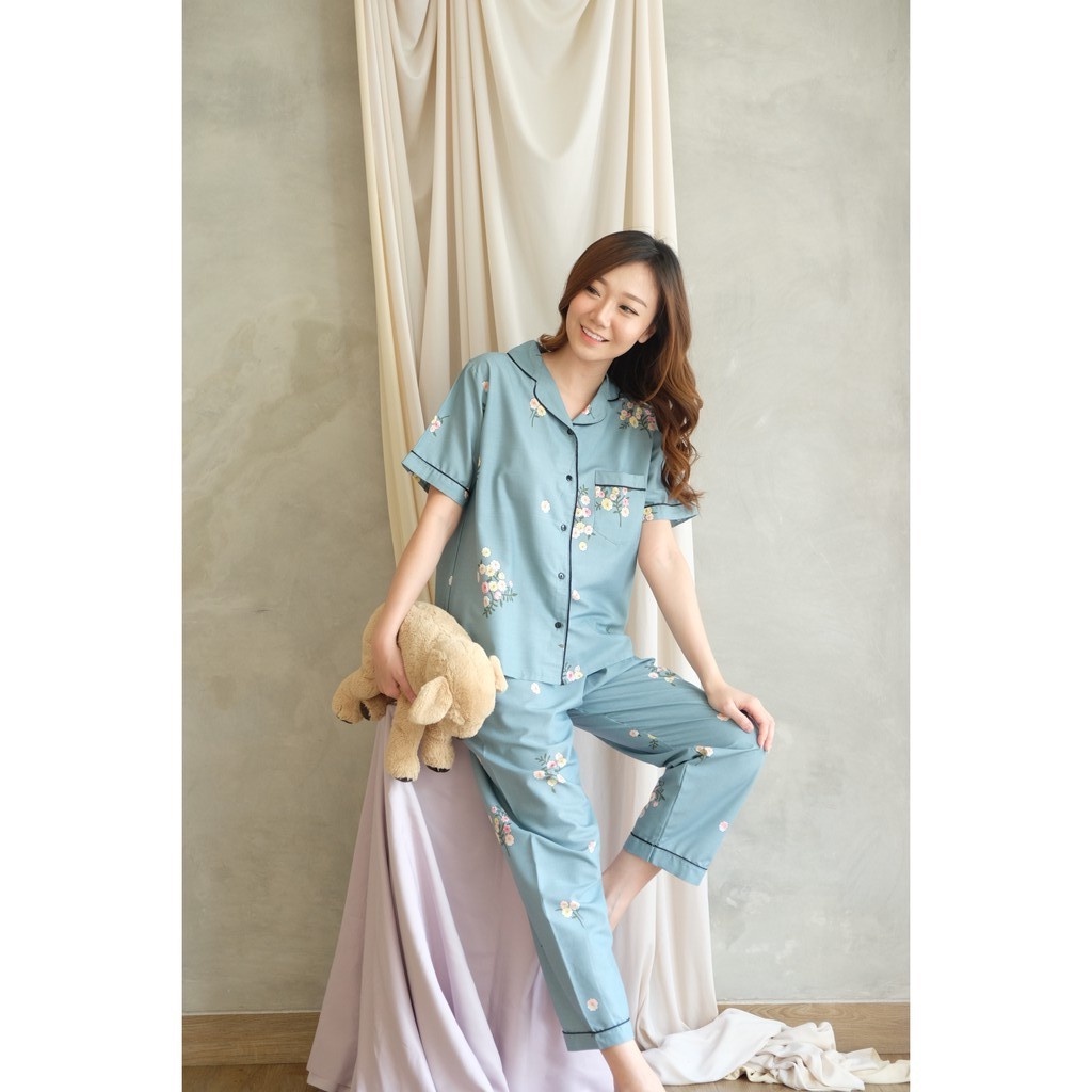 Cotton Pajamas - Atasan Celana Baju Tidur Setelan Wanita Part II