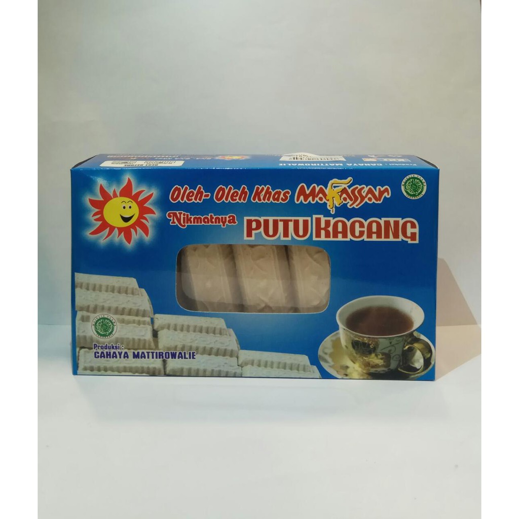 

Putu Kacang Oleh Oleh khas Makassar Mattirowalie 200gr