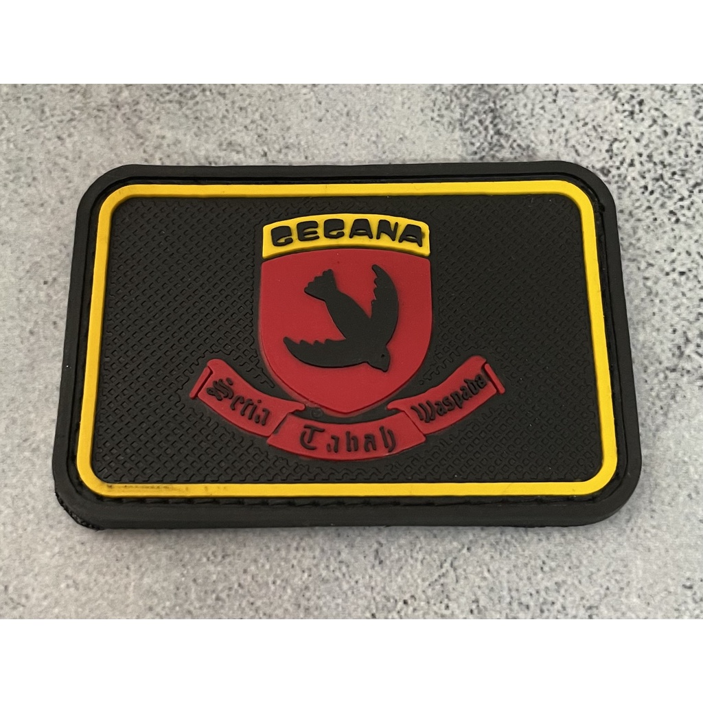 Patch Gegana (Bendera) - Patch Velcro Gegana - Prepetan