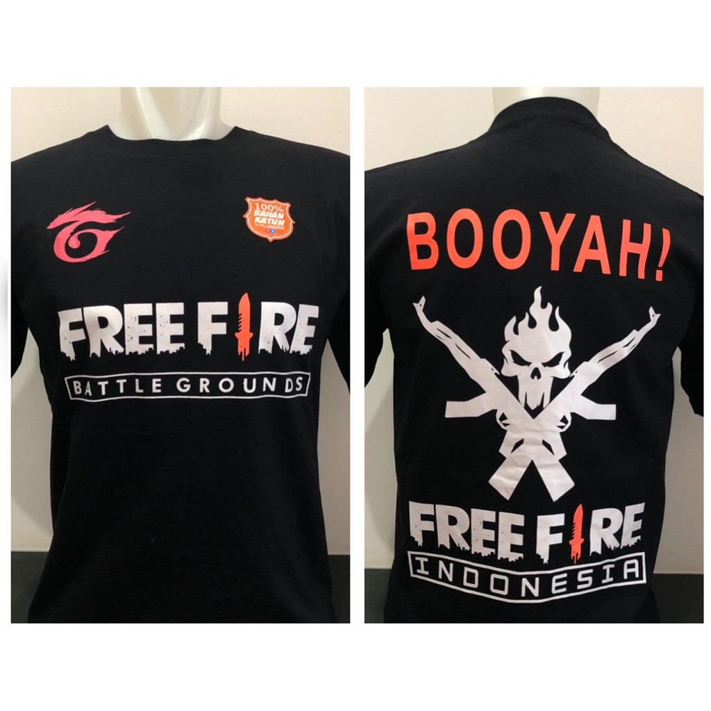  Kaos  Oblong Distro Free  Fire  Garena Shopee Indonesia