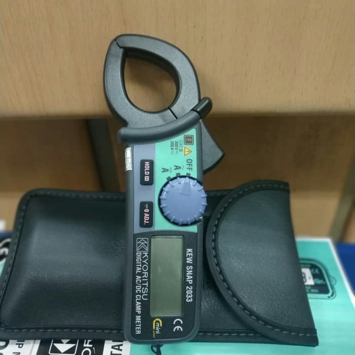 Digital Clamp Meter AC DC 300A Tang Ampere AC DC Kyoritsu KEW 2033