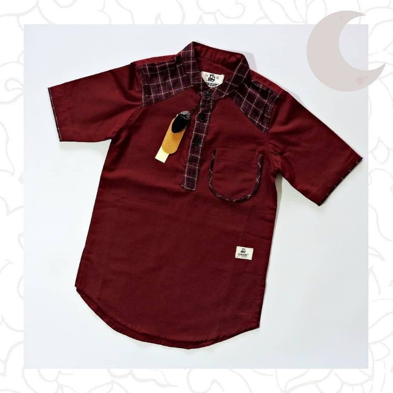 Kurta Anak Laki Laki Prince Baju Koko Cowok Premium Bahan Linen Sigaret Diskon