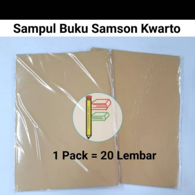 Sampul Buku Samson Kwarto untuk Buku Sidu per pack isi 20 Lembar