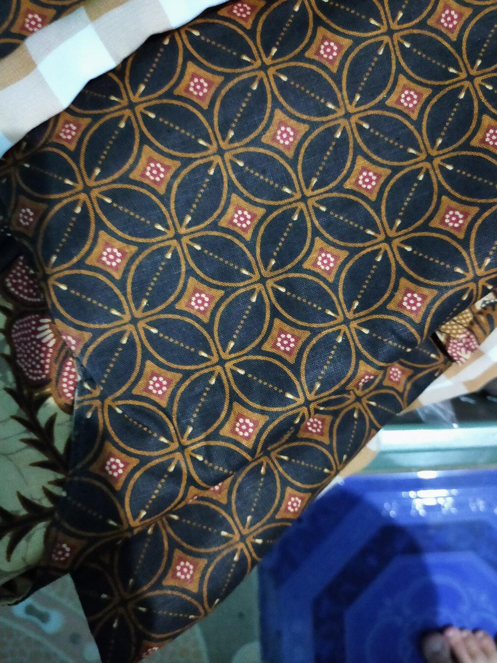 Dress Tunik Batik Model Seling Bahan Katun Mataram Primisima Adem Kantor Kerja Pesta