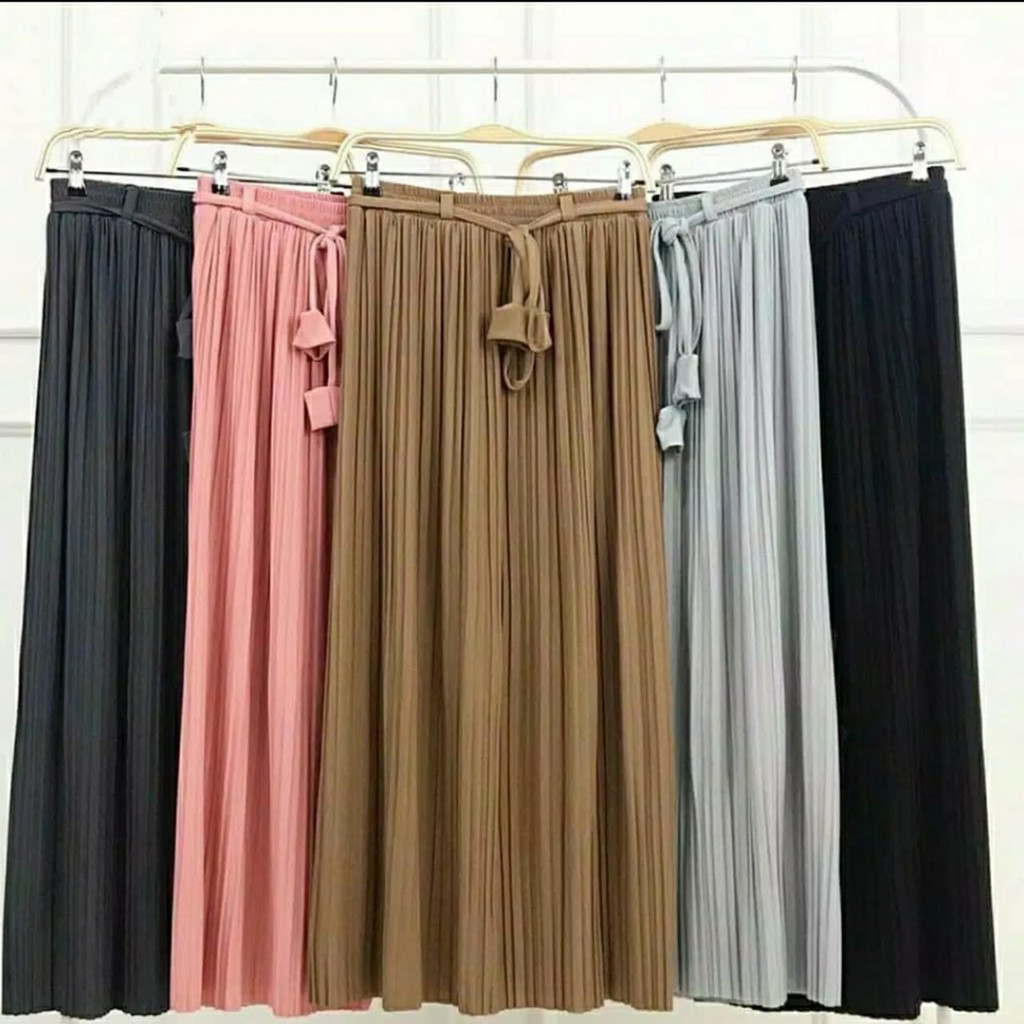 Rok Tali Lonceng Plisket Hyget Super (TEBAL)