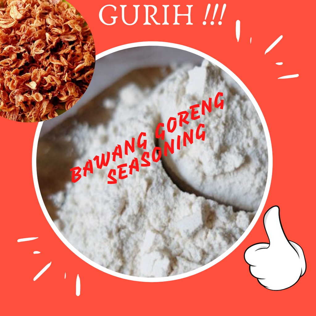 

Bumbu Tabur Premium Rasa Bawang Goreng Seasoning 1 Kg Makaroni, Keripik, Basreng, Baso