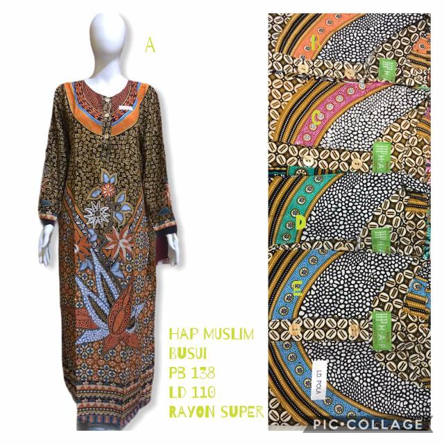 Daster HAP lengan panjang