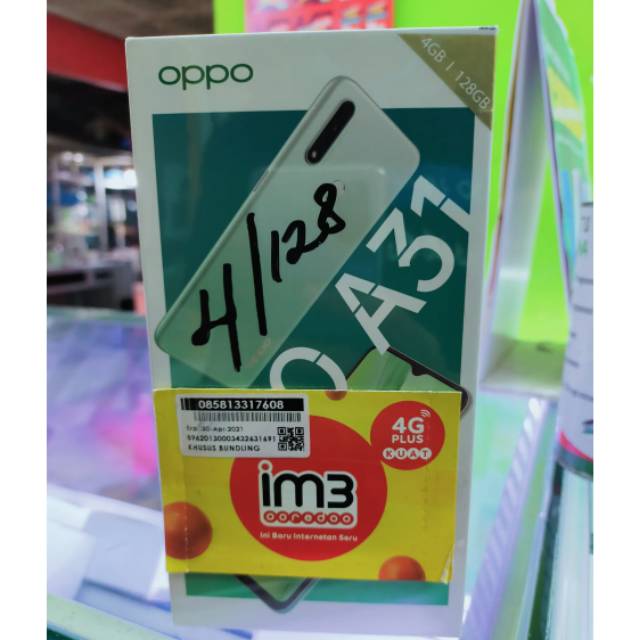 HP OPPO A31 4/128GB .GARANSI RESMI 1 TH.  BARANG FRESH