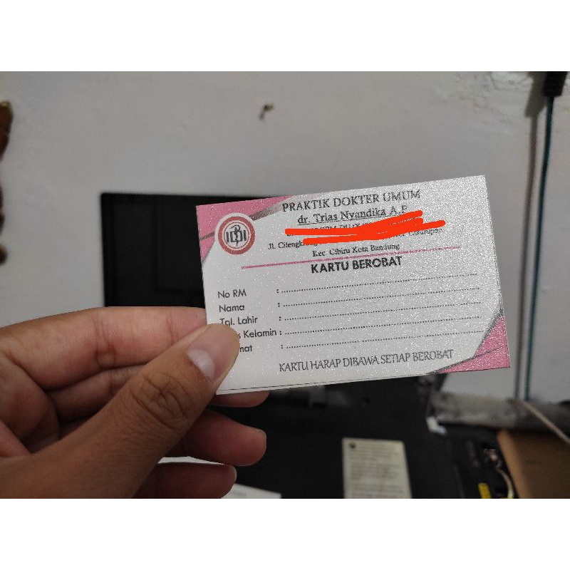 

Cetak KARTU BEROBAT PASIEN/KARTU kontrol