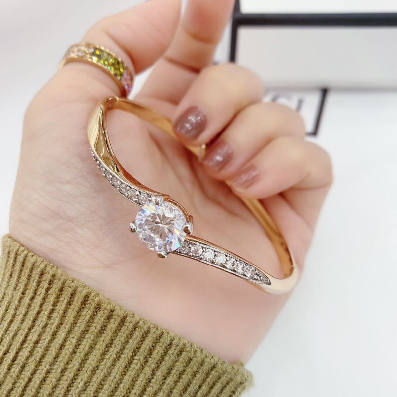 Gelang Premium gold lapis emas anti karat anti alergi premium Quality Bracelet Zircon import K15