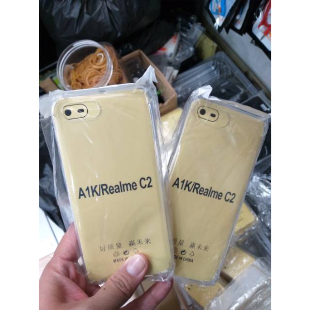 Anti Crack Realme C2 6.1 inchi SoftCase Realme C2 Jelly Case Realme C2 RMX1941 TAHAN BENTURAN