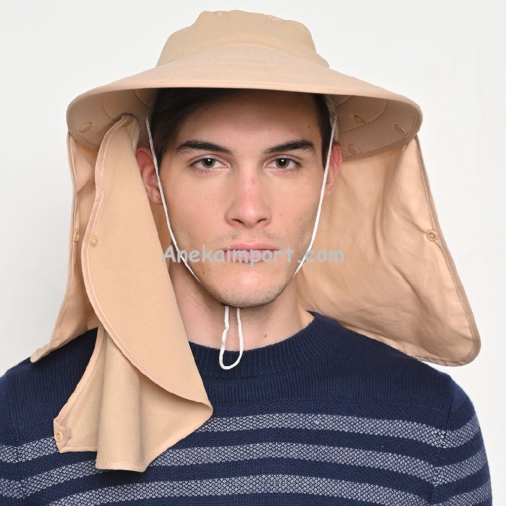 Topi Pantai, Topi Olahraga, Topi Berkebun, Topi Anti UV, Topi Mancing, Topi Bundar Wanita