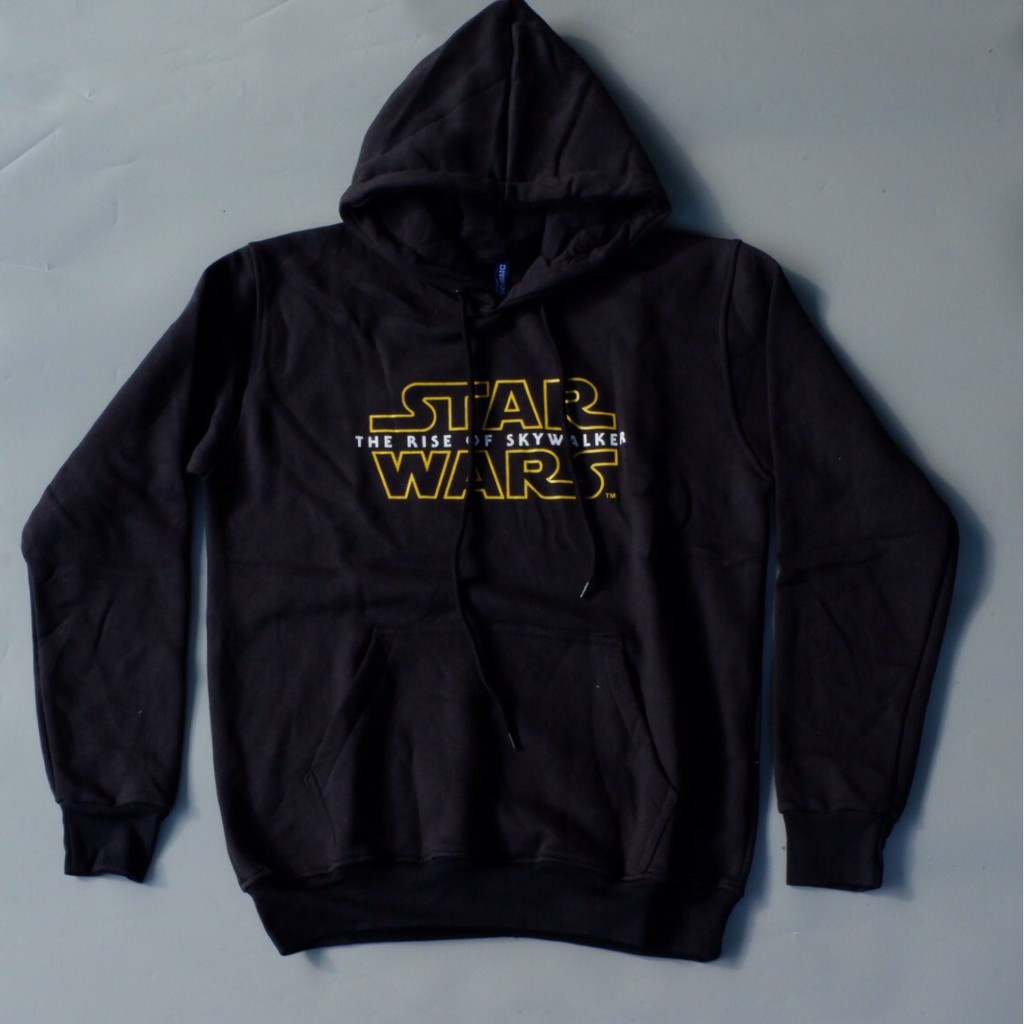 Hoodie H&amp;M Starwars Black logo bordir Hoodie Starwars HnM Original