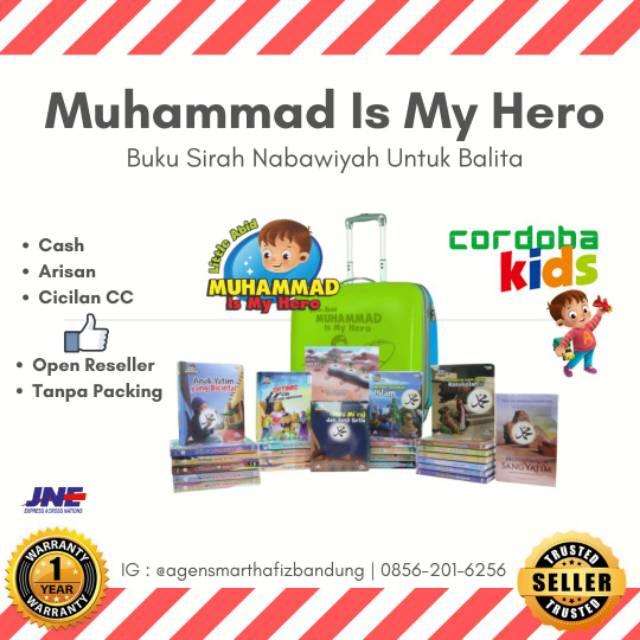 Tigaraksa - Muhammad is My Hero - Cordoba Kids Buku Balita