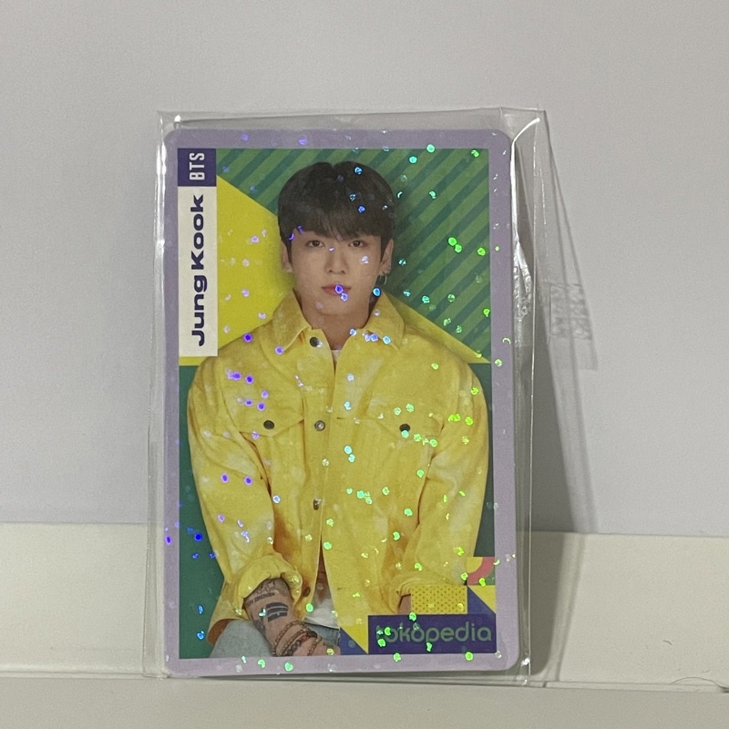 PC BTS X TOKO HIJAU HOLO EDITION JUNGKOOK