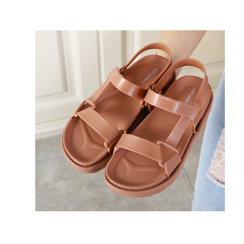 ASIN829- Sandal Wanita Import S32 Motif Tali Simple Dan Elegant