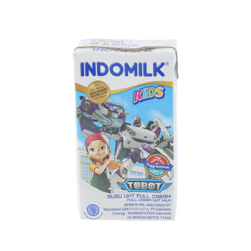 

INDOMILK UHT KIDS FULL CREAM 115ML