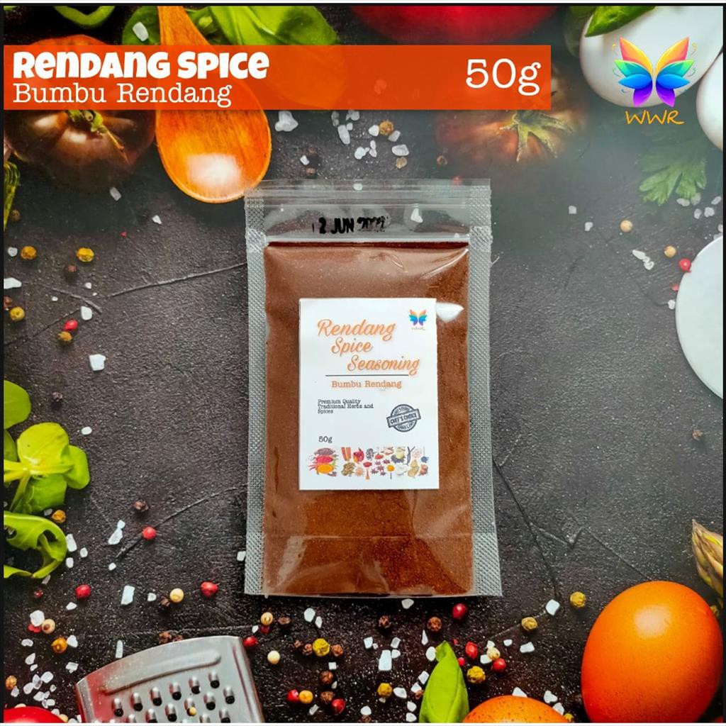 

BUMBU RENDANG / Rendang Spice Seasoning 50g PREMIUM by WWR