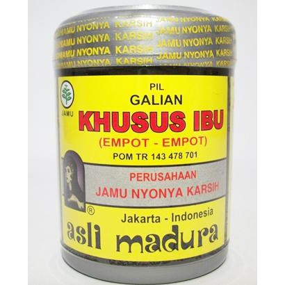 YTDI JAMU KHUSUS IBU / EMPOT-EMPOT NYONYA KARSIH (250 PIL) 66XE