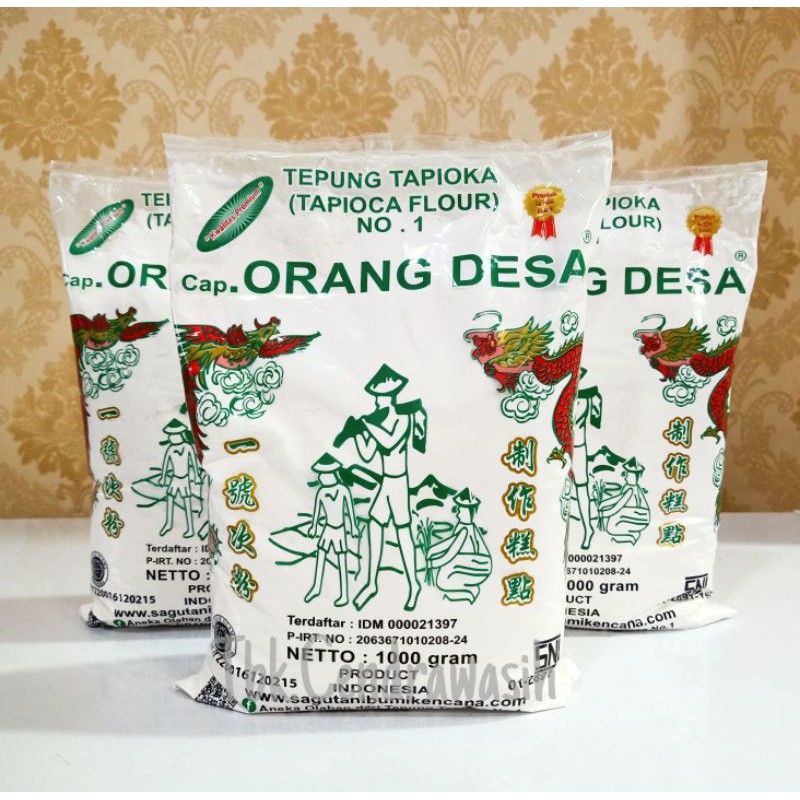 

Tepung Tapioka Orang Desa 1kg