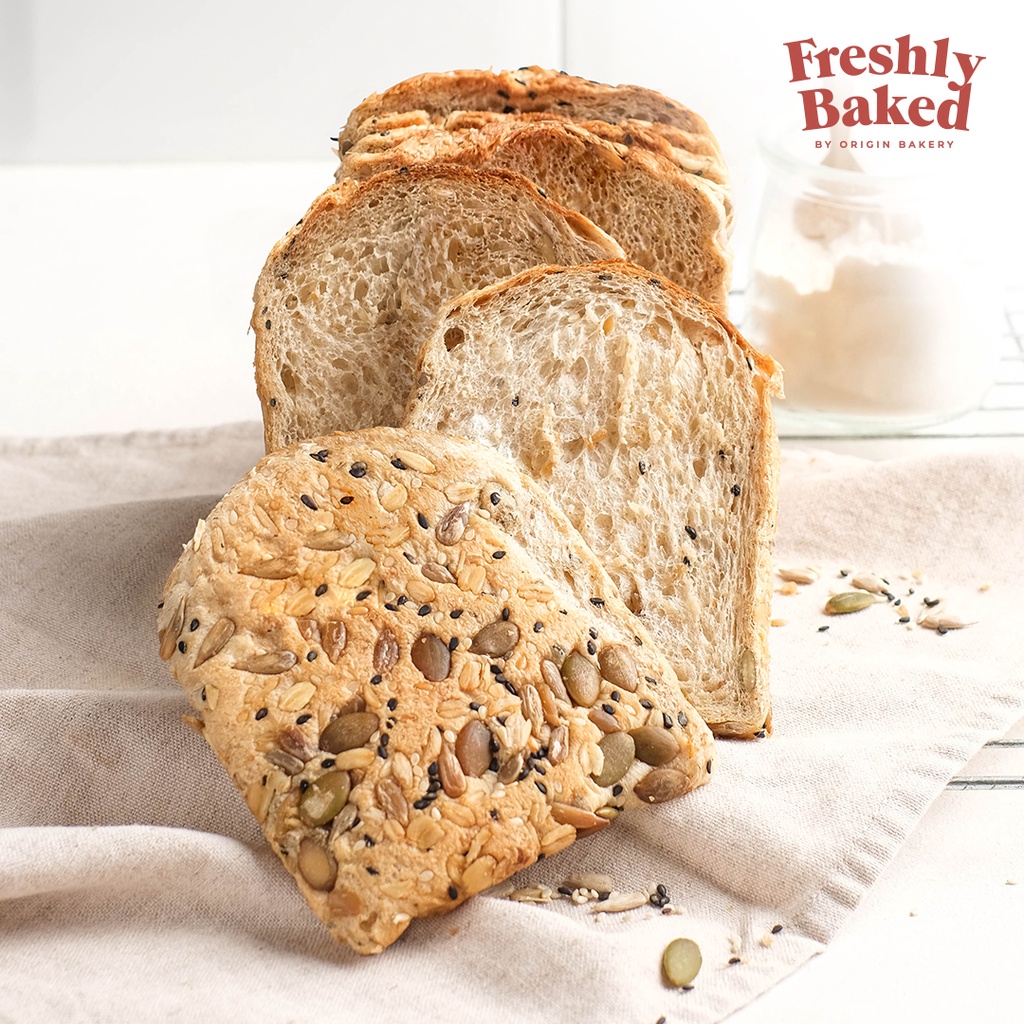 

Multiseed Bread - Vegan Bread - Freshly Baked by Origin Bakery