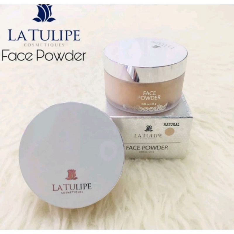 La Tulipe Face Powder Bedak Tabur Rachel Suntan Natural Pilih Varian Original 100%