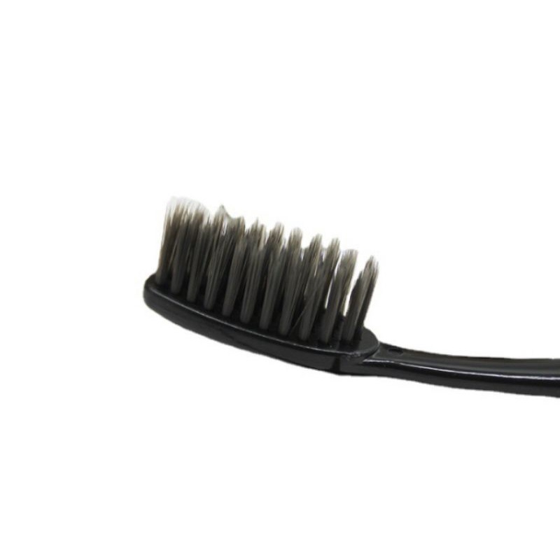 [COD] BAMBOO CHARCOAL TOOTBRUSH SIKAT GIGI ARANG BAMBU ISI 10PCS