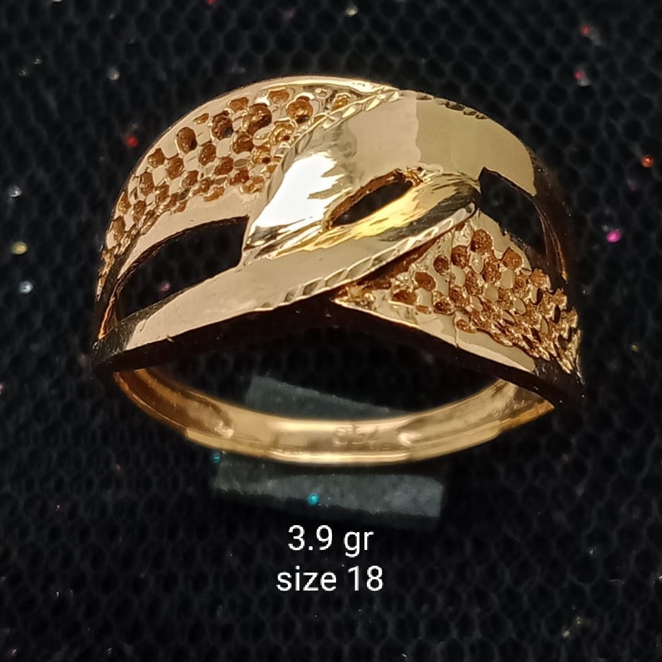 Cincin Emas 17K - 3.9 gr Kadar 750 - 1579