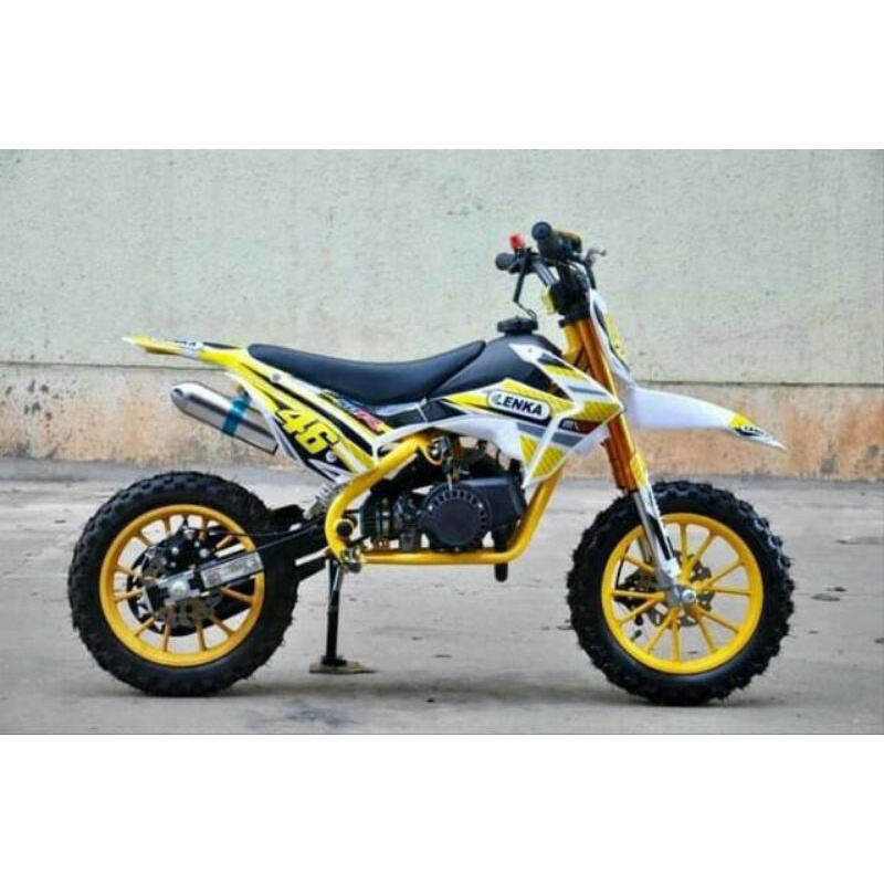 MOTOR MEDIUM TRAIL LENKA MC 4650CC MESIN 2 TAK~MOTOR CROSS~MOTOR TRAIL