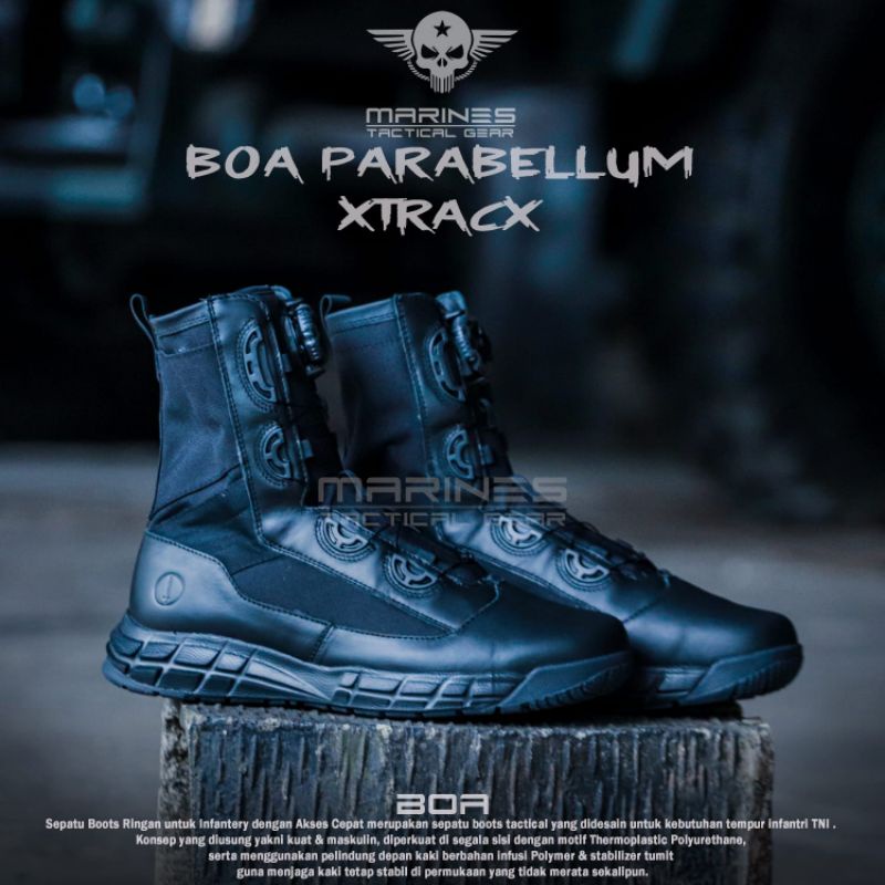 Sepatu PDL Tactical Boa Parabellum Xtracx Original