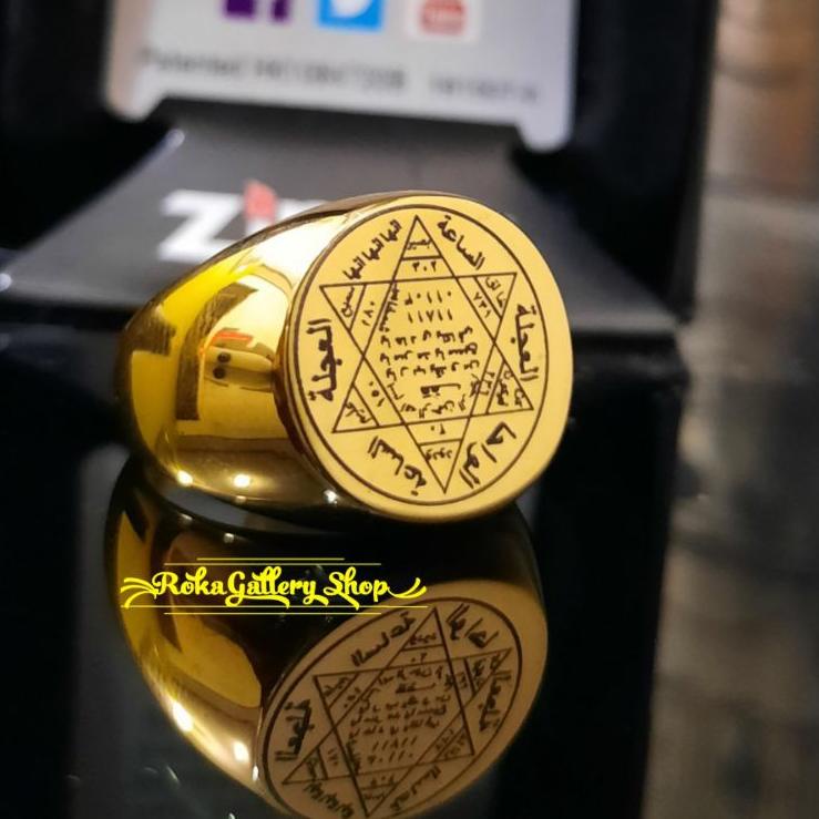 ۞ cincin solomon the seal of solomon cincin sulaiman bisa request warna ✼