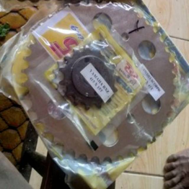 Gear depan belakang ori sss 415 mx king vixion byson