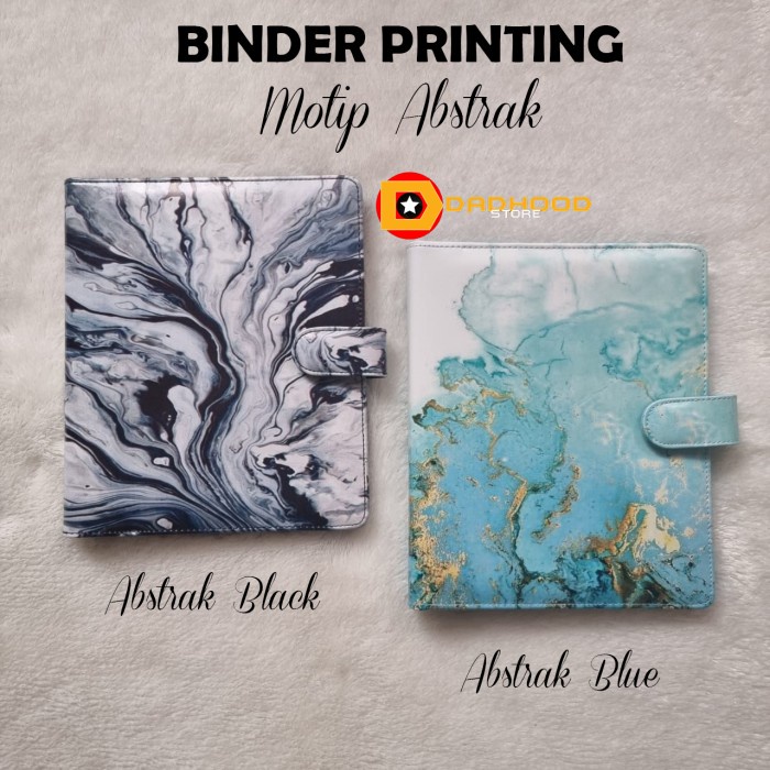 

Gilaa!!! Binder Printing Motip Abstrak Series A5 & B5 Murah