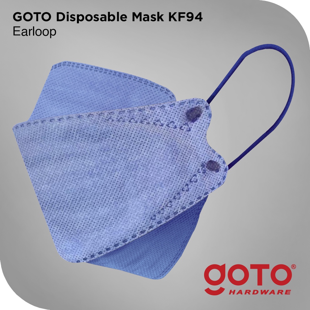 Goto KF94 Disposable Mask 4 Ply Masker Earloop 4Ply Kesehatan KF 94-8