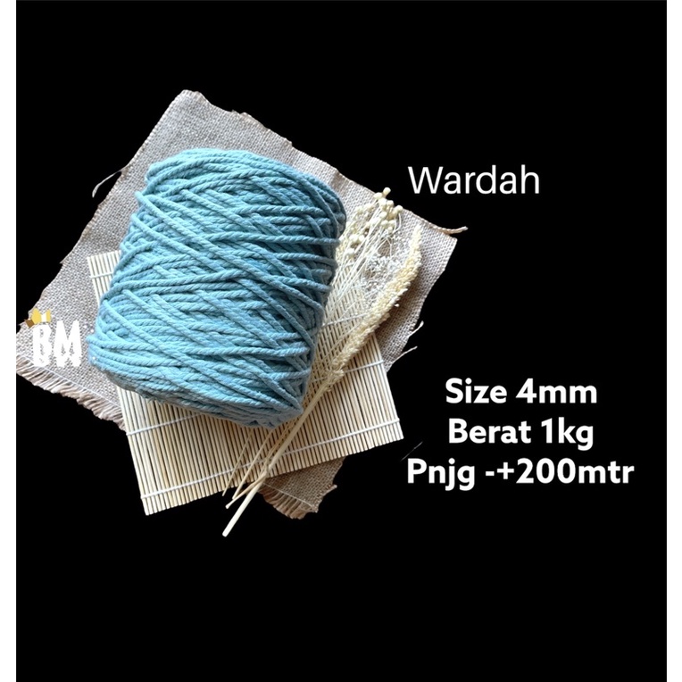 Benang warna WARDAH 1kg