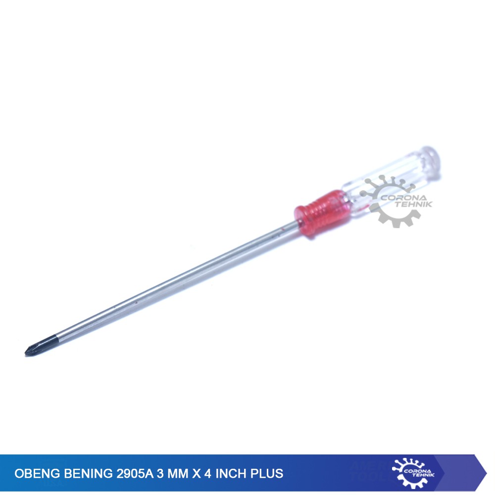 Obeng Bening 2905A 3mm x 4 Inch Plus - BT