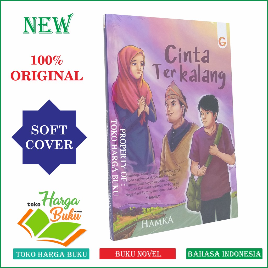Foto Cinta Terkalang - Buku Novel Karya Hamka GIP