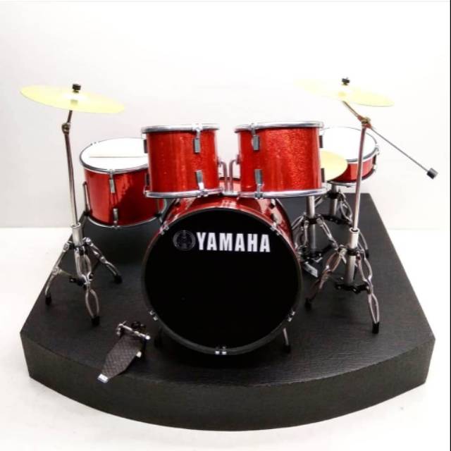 Miniatur Drum Yamaha + Panggung Drum/Drum Stage 100% Quality