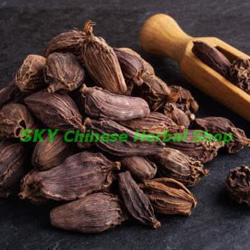 

Silahkan Order] (1 Kg) Black Cardamom Premium/ Kapulaga Hitam India/ Cao Guo Cardamon