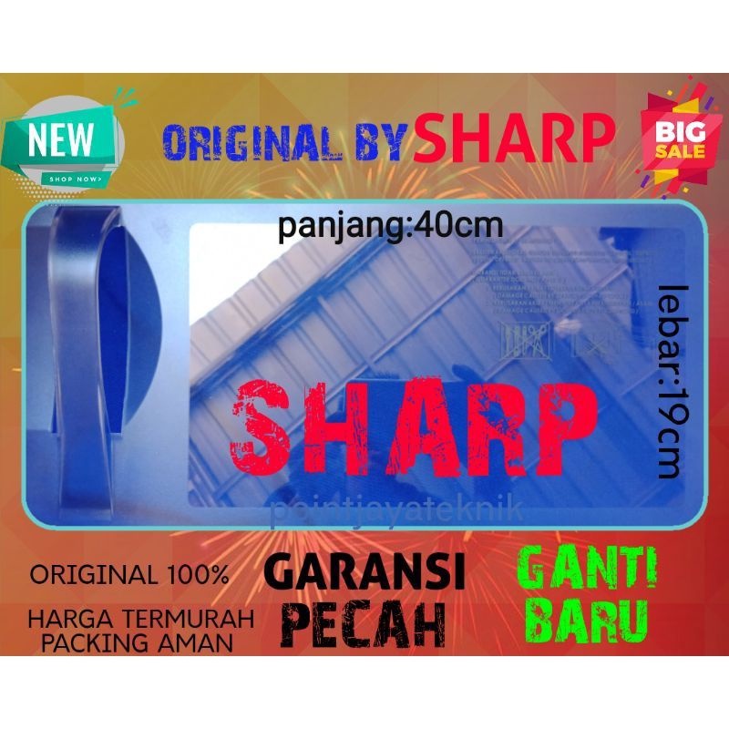 Tutup freezer, freser, frezer, friser,kulkas SHARP 1 Pintu ,Original ,bukaan, samping, FREZER SHARP 