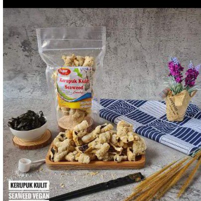 

kerupuk kulit seaweed Vegan
