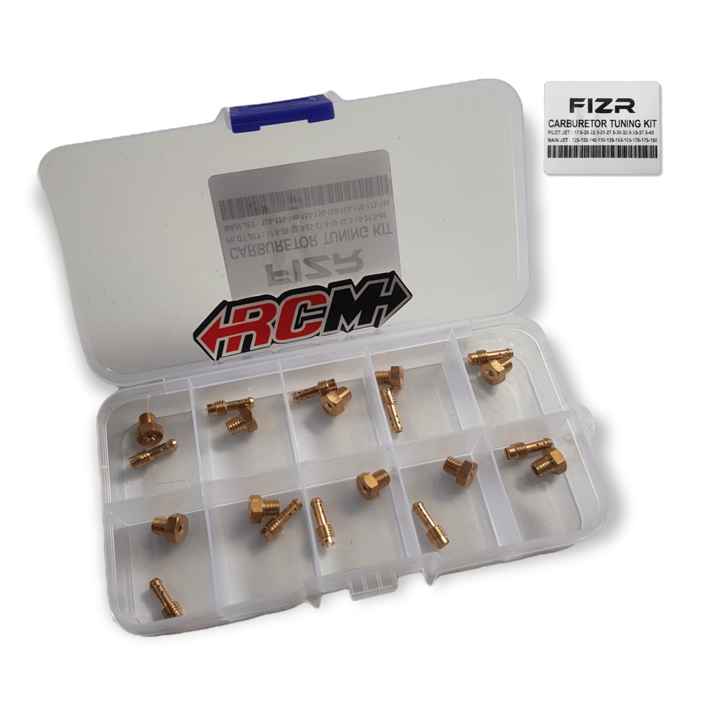 HARGA SDH SATU SET 20 BIJI PCS MJ MAIN JET MAINJET PILOTJET PILOT JET PJ FIZR F1ZR FIZ-R F1Z-R FIZ - R F1Z-R CARBURETOR CARBURATOR TUNING KIT LOKAL JAMINAN KUALITAS