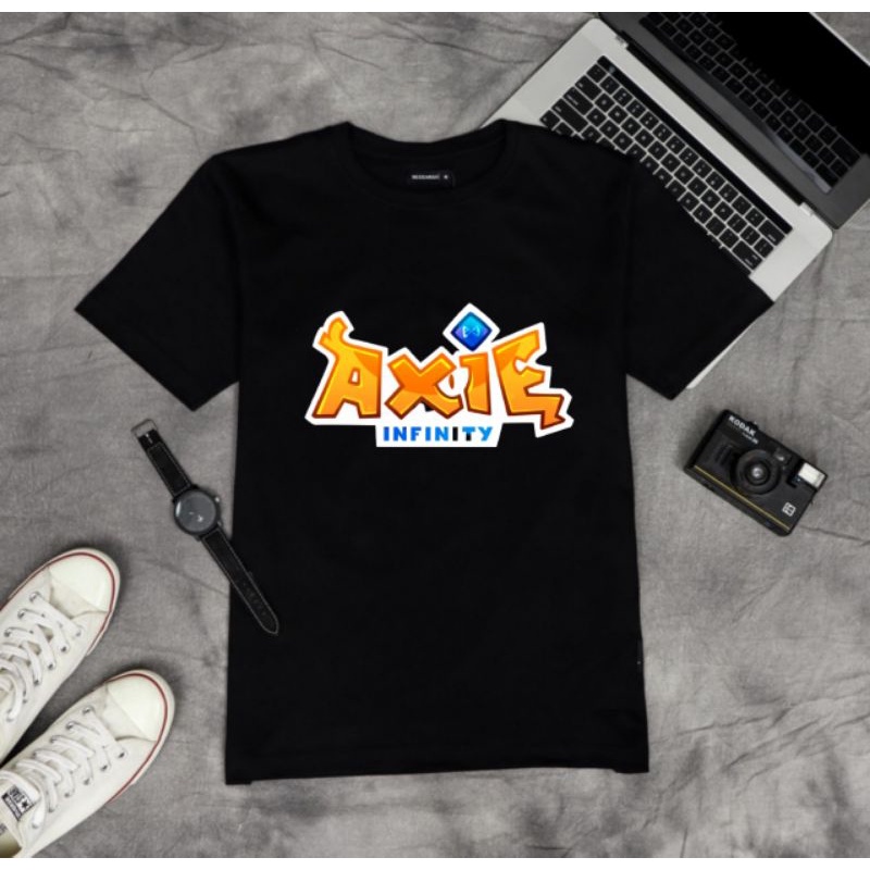 BAJU CRYPTO KAOS AXIE INFINITY KOMUNITAS (KAIN PREMIUM CATTON GRADE A)