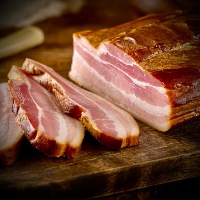 

MAKANAN BEKU / NATURAL SMOKED PORK BACON GRANDPAS NON COD