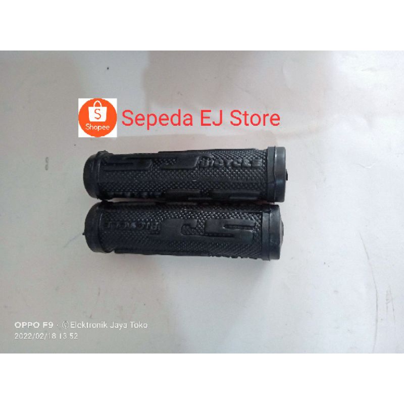 Hanfat Sepeda Murah Hitam - Handgrip Sepeda BMX MTB Gunung Lipat - Komponen Sparepart Sepeda Murah
