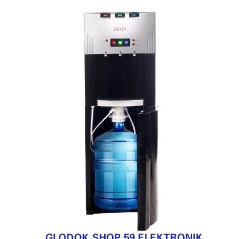Dispenser Arisa Bwd Galon Bawah 3 Kran Tangki Stainless Garansi New Nildawati44